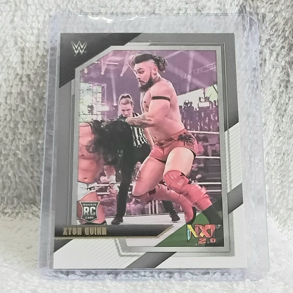 5/$20 Mint 2022 Panini Xyon Quinn Silver RC NXT/WWE Card 71!!